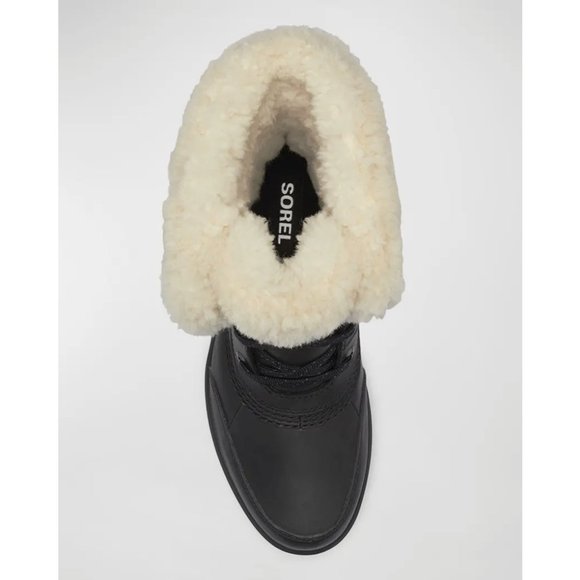 NEW Sorel Size 7 Women's Tivoli IV Parc Snow Boots - Black - Picture 4 of 6